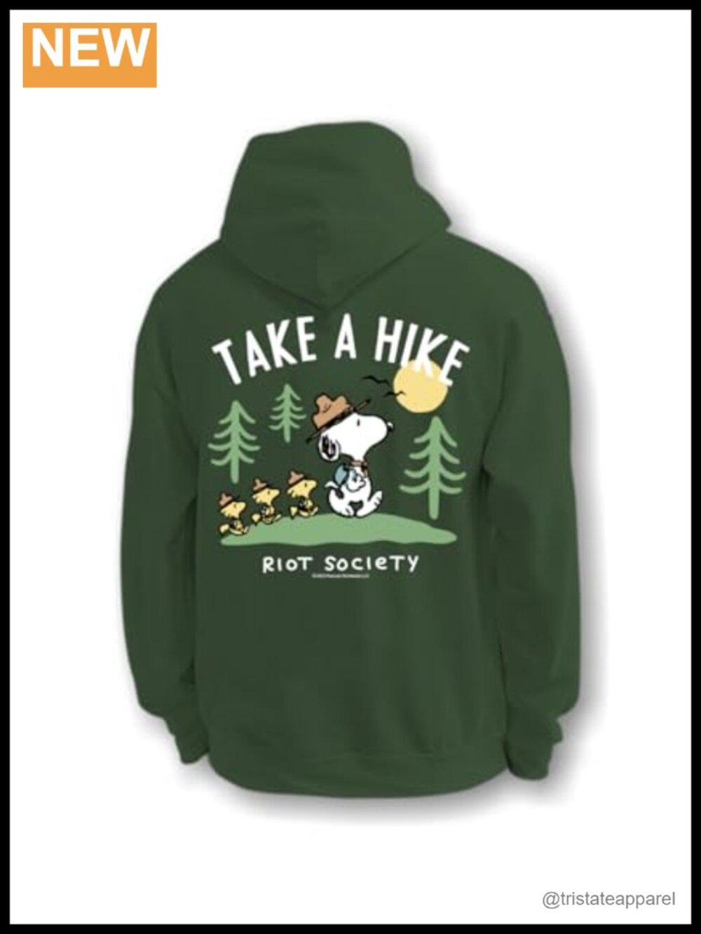 Womens Graphic Embroidered Hoodie Hooded Sweatshirt Pullover Snoopy Hike